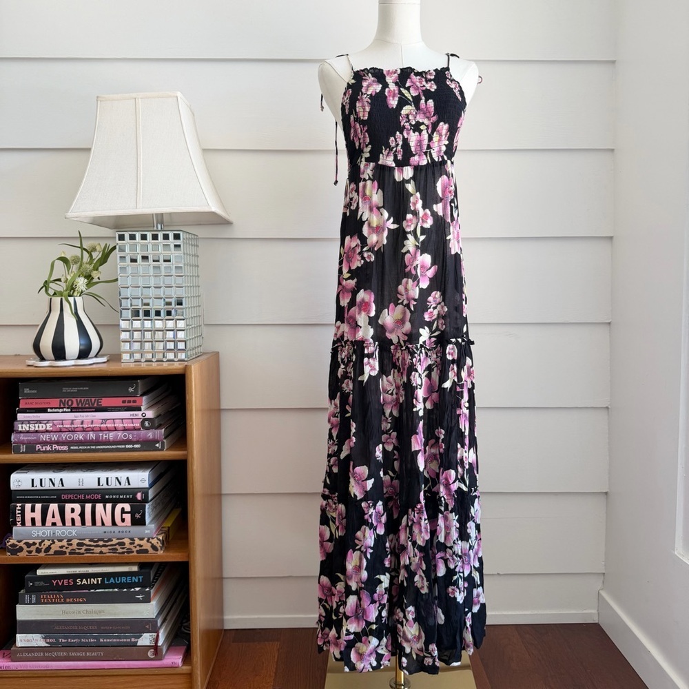 Free People Garden Party Maxi Dress XS Boho Resort